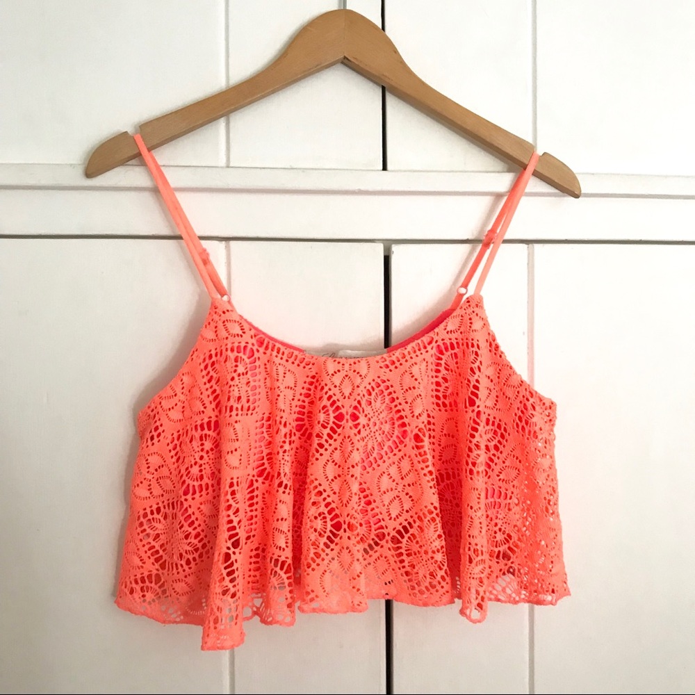 Lovers and Friends Lace Crop Cami